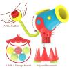 imageYookidoo Toddler Kids Bath Toys Ages 48  Water Cannon Ball Blaster  Suction Cups to Any Bath Tub or Shower  Includes 5 Balls ampamp Hoop to Shoot Through  Turn Bath Time into Endless Fun for Kids