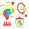 imageYookidoo Toddler Kids Bath Toys Ages 48  Water Cannon Ball Blaster  Suction Cups to Any Bath Tub or Shower  Includes 5 Balls ampamp Hoop to Shoot Through  Turn Bath Time into Endless Fun for Kids