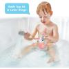 imageYookidoo Baby Bath Shower Head  Elephant Water Pump with Trunk Spout Rinser  Control Water Flow from 2 Elephant Trunk Knobs for Maximum Fun in Tub or Sink for Newborn BabiesPink