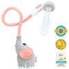 imageYookidoo Baby Bath Shower Head  Elephant Water Pump with Trunk Spout Rinser  Control Water Flow from 2 Elephant Trunk Knobs for Maximum Fun in Tub or Sink for Newborn BabiesPink