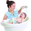 imageYookidoo Baby Bath Shower Head  Elephant Water Pump with Trunk Spout Rinser  Control Water Flow from 2 Elephant Trunk Knobs for Maximum Fun in Tub or Sink for Newborn BabiesTurquoise