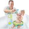 imageYookidoo Baby Bath Shower Head  Elephant Water Pump with Trunk Spout Rinser  Control Water Flow from 2 Elephant Trunk Knobs for Maximum Fun in Tub or Sink for Newborn BabiesBlue