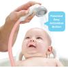 imageYookidoo Baby Bath Shower Head  Elephant Water Pump with Trunk Spout Rinser  Control Water Flow from 2 Elephant Trunk Knobs for Maximum Fun in Tub or Sink for Newborn BabiesPink