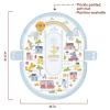 imageYookidoo Baby Gym Urban Lay to SitUp Playmat 3in1 Newborns Activity Center with Tummy Time Toys Pillow ampamp Infant Miror 012 MonthUrban Lay to SitUp