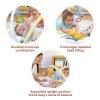 imageYookidoo Baby Gym Urban Lay to SitUp Playmat 3in1 Newborns Activity Center with Tummy Time Toys Pillow ampamp Infant Miror 012 MonthUrban Lay to SitUp