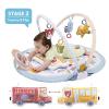 imageYookidoo Baby Gym Urban Lay to SitUp Playmat 3in1 Newborns Activity Center with Tummy Time Toys Pillow ampamp Infant Miror 012 MonthUrban Lay to SitUp
