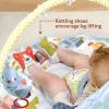 imageYookidoo Baby Gym Urban Lay to SitUp Playmat 3in1 Newborns Activity Center with Tummy Time Toys Pillow ampamp Infant Miror 012 MonthUrban Lay to SitUp