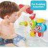 imageYookidoo Baby Toddler Bath Wall Toy Ages 13 Waterfall Spinning Gears ampamp Rotating Googly Eyes  Mold Free  Attach to Any Tub or Shower  Spin N Sprinkle Water Lab  Great for Boys Girlsampamp KidsSolid
