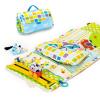 imageYookidoo Baby Tummy Time Mat Newborn Musical Playmat ampamp Outdoor Gym Pillow Teething Toys and Portable FoldUp Case 012 Months