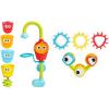 imageYookidoo Bay Bath Toddler Toys Ages 13  3 Stackable Cups Spinning Gears Hose ampamp Spout for Water Play  Mold Free  Suction Cups Attach to Any Bath Tub or Shower  Spin N Sort Spout ProSpin N Sort Spout Pro