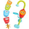 imageYookidoo Bay Bath Toddler Toys Ages 13  3 Stackable Cups Spinning Gears Hose ampamp Spout for Water Play  Mold Free  Suction Cups Attach to Any Bath Tub or Shower  Spin N Sort Spout ProFlow N Fill