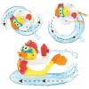 imageYookidoo Jet Duck Firefighter Bath Toy with Powered Water Hydrant Shooter  Sensory Development ampamp Bath Time Fun for Kids  Battery Operated Bath Toy with 15 Pieces  Ages 2Firefighter