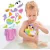 imageYookidoo Jet Duck Firefighter Bath Toy with Powered Water Hydrant Shooter  Sensory Development ampamp Bath Time Fun for Kids  Battery Operated Bath Toy with 15 Pieces  Ages 2Mermaid