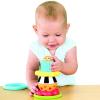 imageYookidoo Musical Crawl N Go Snail Toy with Stacker  Promotes Babys Crawling and Walking Rolls and Spins Its Shell As It Moves