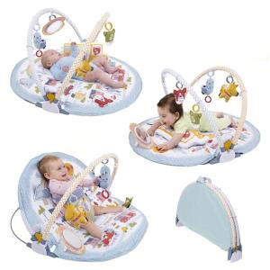 imageYookidoo Baby Gym Urban Lay to SitUp Playmat 3in1 Newborns Activity Center with Tummy Time Toys Pillow ampamp Infant Miror 012 MonthUrban Lay to SitUp