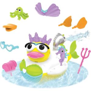 imageYookidoo Jet Duck Firefighter Bath Toy with Powered Water Hydrant Shooter  Sensory Development ampamp Bath Time Fun for Kids  Battery Operated Bath Toy with 15 Pieces  Ages 2Mermaid