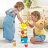 imageYookidoo Babies Musical Tumble Ball Stacker Toy Colorful Sensory Toddlers STEM Enhancing Game Battery Operated Stacking Tumbling Play Ages 9 Month Up