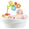 imageYookidoo Baby Bath Mobile  Spinning Flowers and Swiveling Fountain for Newborn and Toddler Bath Time Sensory Development Tub Not Included  Attaches to Any Size Tub Wall  02 yrs