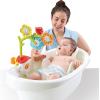 imageYookidoo Baby Bath Mobile  Spinning Flowers and Swiveling Fountain for Newborn and Toddler Bath Time Sensory Development Tub Not Included  Attaches to Any Size Tub Wall  02 yrs