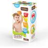 imageYookidoo Baby Bath Toys  Fill N Spill Set of Four Stackable Cups with Suction Cup Ring Holder and Water Wheel Sensory Toy for Bath Time  Attaches to Any Bath Tub