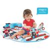 imageYookidoo Circus Baby Playmat Gym with Musical Motorized Mobile Tummy Time Pillow Mirror and Newborn Textured Animal Figures Infant Activity for 012 MonthGymotion Robo Playland