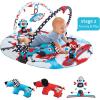 imageYookidoo Circus Baby Playmat Gym with Musical Motorized Mobile Tummy Time Pillow Mirror and Newborn Textured Animal Figures Infant Activity for 012 MonthGymotion Robo Playland