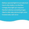 imageYookidoo First Soft Cloth Baby Book  Lights and Music 0 to 12 Months Essential Toy for Infant and Newborns Playmats Promotes Sensory Development and TummyTime Training