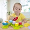 imageYookidoo Shape N Spin Gear Sorter A Developmental Activity Toy for Kids Ages 13 Toddlers Sortering Game with Multiple Colors and Shapes That Also Spins Closed BoxClosed Box