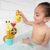 imageYookidoo Toddler Baby Bath Toy Ages 13 Popup Snail Sprinkler  Garden Adventure Set with Watering Can Mold Free Attach to Any Tub or Shower Fun for Bath time  Great for BoysGirlsampamp KidsSnail
