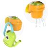 imageYookidoo Toddler Baby Bath Toy Ages 13 Popup Snail Sprinkler  Garden Adventure Set with Watering Can Mold Free Attach to Any Tub or Shower Fun for Bath time  Great for BoysGirlsampamp KidsBird
