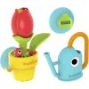 imageYookidoo Toddler Baby Bath Toy Ages 13 Popup Snail Sprinkler  Garden Adventure Set with Watering Can Mold Free Attach to Any Tub or Shower Fun for Bath time  Great for BoysGirlsampamp KidsFlower