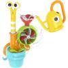 imageYookidoo Toddler Baby Bath Toy Ages 13 Popup Snail Sprinkler  Garden Adventure Set with Watering Can Mold Free Attach to Any Tub or Shower Fun for Bath time  Great for BoysGirlsampamp KidsSnail