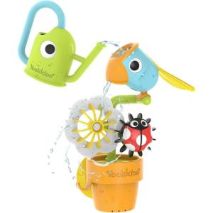 imageYookidoo Toddler Baby Bath Toy Ages 13 Popup Snail Sprinkler  Garden Adventure Set with Watering Can Mold Free Attach to Any Tub or Shower Fun for Bath time  Great for BoysGirlsampamp KidsBird