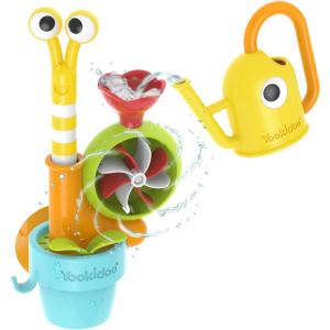 imageYookidoo Toddler Baby Bath Toy Ages 13 Popup Snail Sprinkler  Garden Adventure Set with Watering Can Mold Free Attach to Any Tub or Shower Fun for Bath time  Great for BoysGirlsampamp KidsSnail