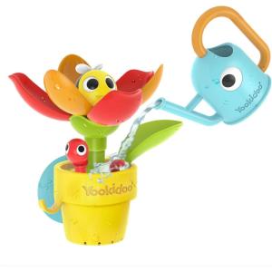 imageYookidoo Toddler Baby Bath Toy Ages 13 Popup Snail Sprinkler  Garden Adventure Set with Watering Can Mold Free Attach to Any Tub or Shower Fun for Bath time  Great for BoysGirlsampamp KidsFlower