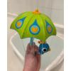 imageYookidoo Baby Bath Toy Ages 13 Green Peacock Umbrella Water Sprinkler with 3 Moving Pieces Mold Free  Fill with Water for Bubbles Spinning ampamp Sprinkler Effects  Toddler Bath Time ampamp Pool FunGreen